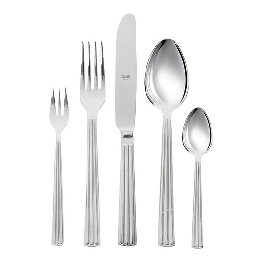 Mepra Daily use Set 30 Pcs - Stainless Steel - Silver - Wooden Box - 100002066