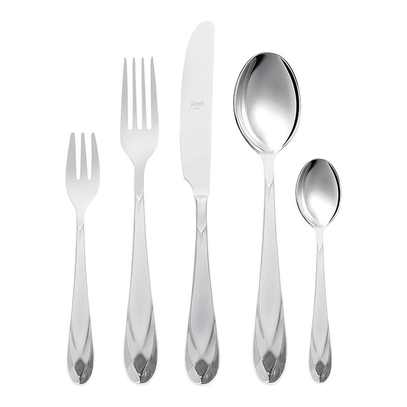 Mepra Daily use Set 30 Pcs - Stainless Steel - Silver - Wooden Box - 100002072