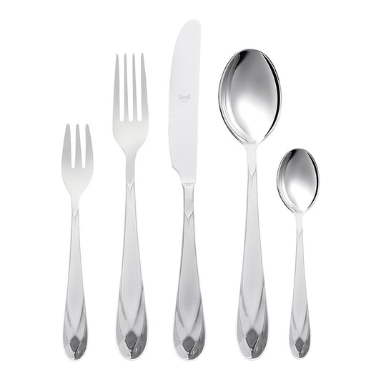 Mepra Daily use Set 30 Pcs - Stainless Steel - Silver - Wooden Box - 100002072