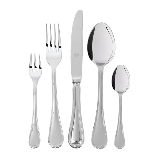 Mepra - Cutlery Set 87 Pieces - Stainless Steel - Silver - Wooden Box