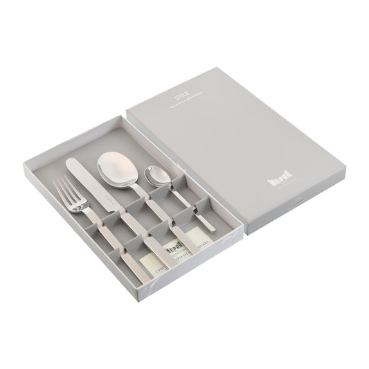 Mepra - Daily Use Cutlery Set 4 Pieces - Stainless Steel 18/10