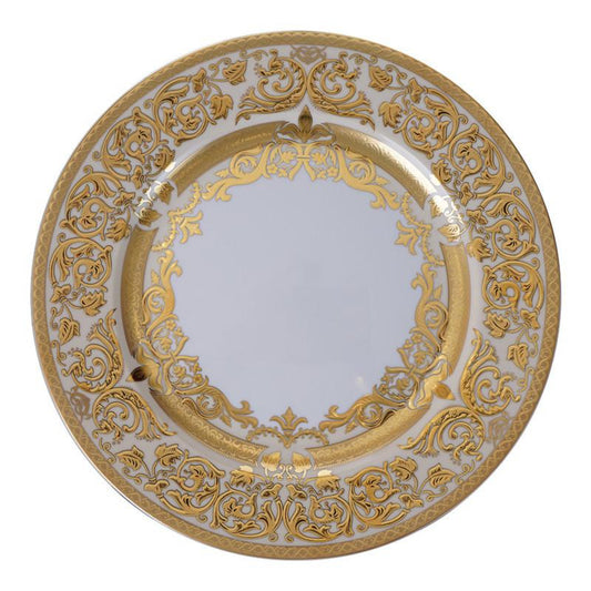 Falkenporzellan Dinner Set 112pcs - Porcelain - Gold & Beige - 1300010