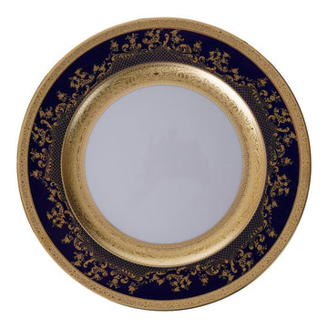 Falkenporzellan Dinner Set 112pcs - Porcelain - Cobalt Blue & Gold - 13000305