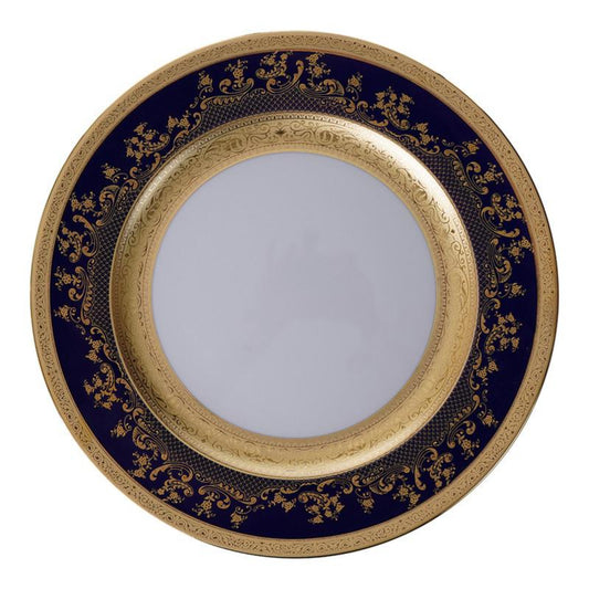Falkenporzellan Dinner Set 112pcs - Porcelain - Cobalt Blue & Gold - 13000305