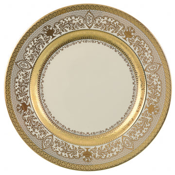 Falkenporzellan - Dinner Set 112 Pieces - Porcelain - Beige & Gold