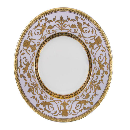Falkenporzellan Dinner Set 112pcs - Porcelain - Purple & Gold - 13000358