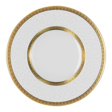 Falkenporzellan Dinner Set 112pcs - Porcelain - Gold & White - 130005