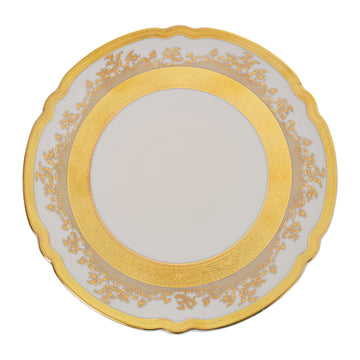 Falkenporzellan - Dinner Set 112 Pieces  - Porcelain - Gold