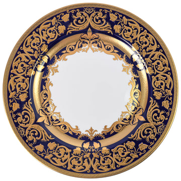 Falkenporzellan - Dinner Set 112 Pieces - Porcelain - Blue & Gold