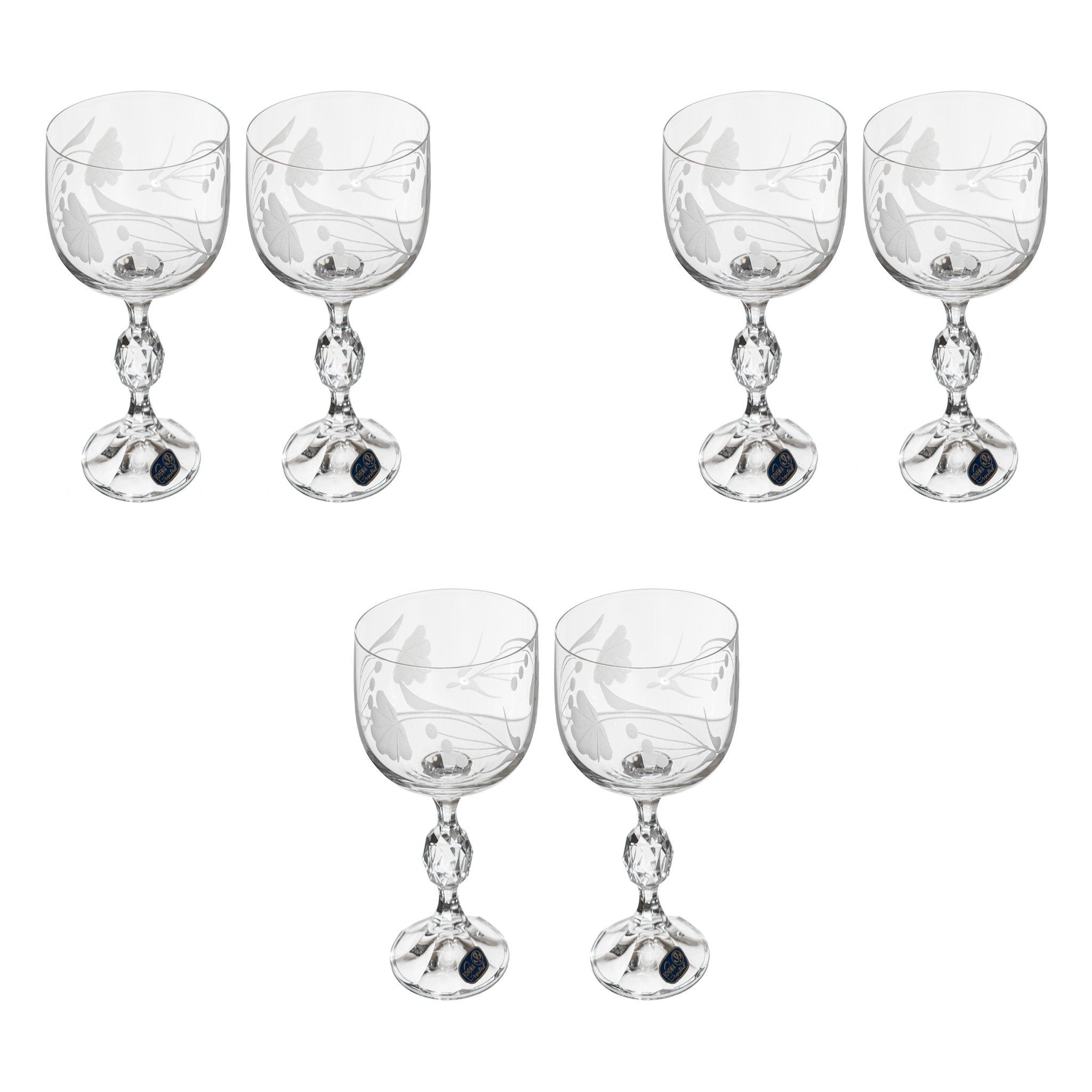 Bohemia Crystal - Cocktail Glass Set 6 Pieces - 200ml - 39000656