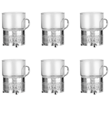 Queen Anne - Silver Plated Tea Set 6 Pieces