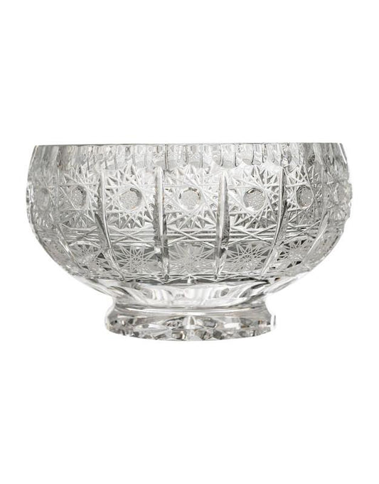 Round Bohemia Crystal Bowl Set 7 Pieces - 500 PK Crystal