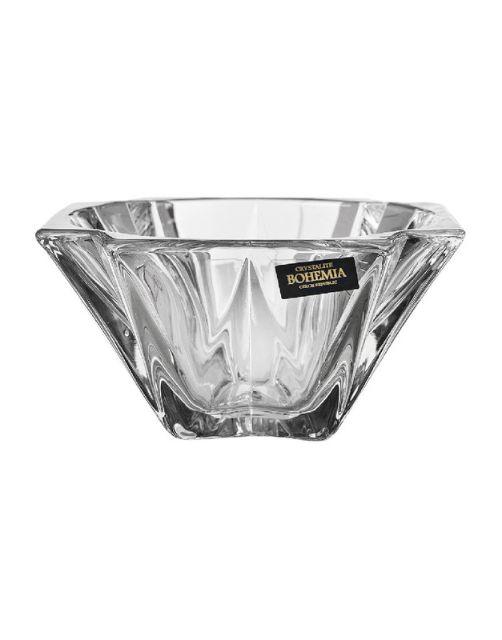 Bohemia Crystal - Squared Crystal Bowl Set 7 Pieces
