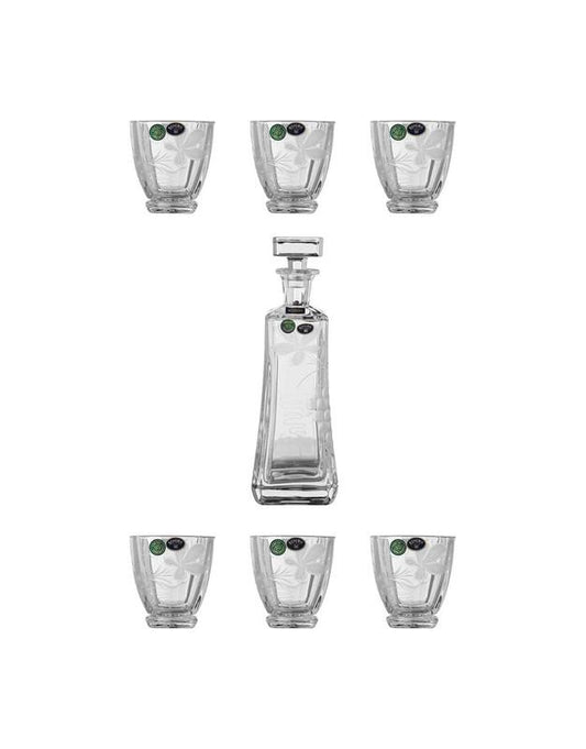Bohemia Crystal - Drink Set 7 Pieces - 2700010097