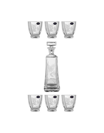 Bohemia Crystal - Drink Set 7 Pieces - 2700010098