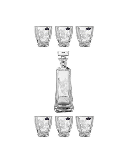 Bohemia Crystal - Drink Set 7 Pieces - 2700010098
