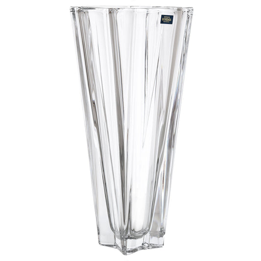 Bohemia Crystal - Metro Square Crystal Vase - 35cm
