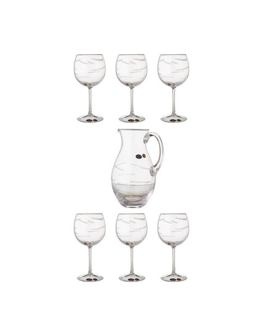 Bohemia Crystal - Drink Set 7 Pieces - 2700010520