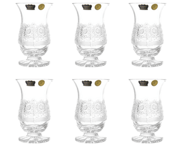Bohemia Crystal - Istikana Tea Set 6 Pieces - 100ml - 270004373