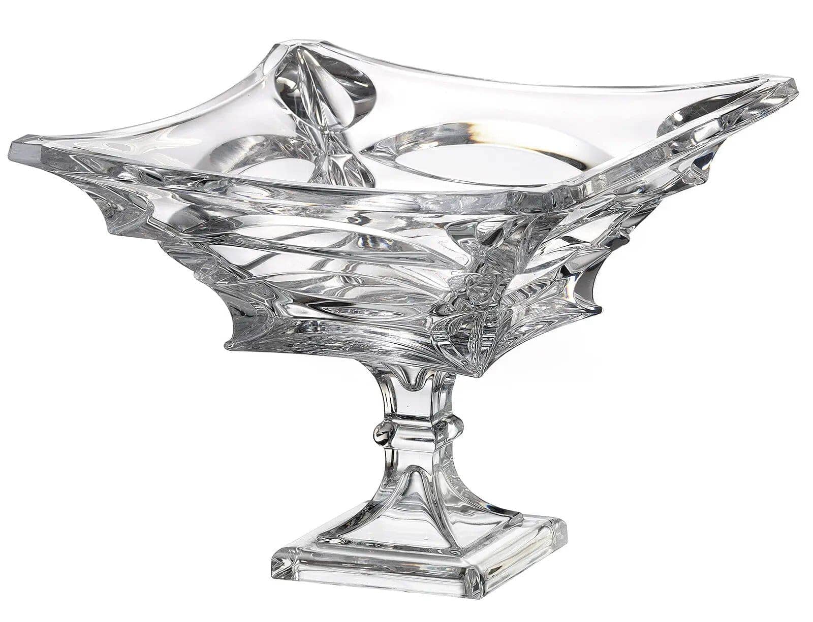 Bohemia Crystal Crystal Plate With Base 29cm 270005008
