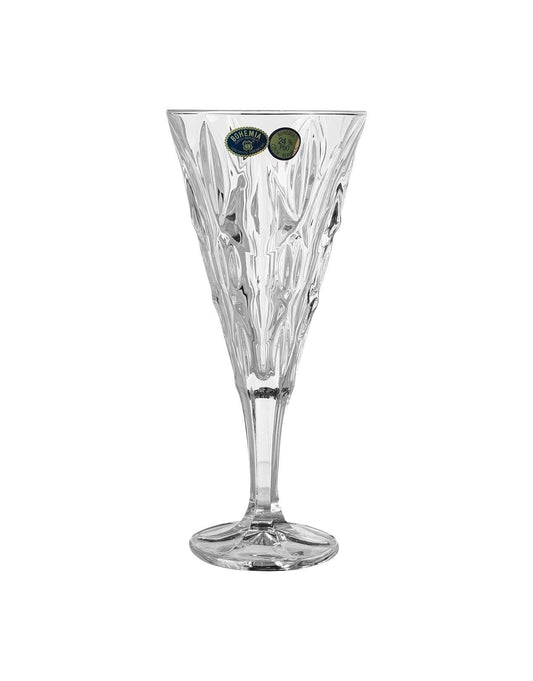 Bohemia Crystal - Goblet Glass Set 6 Pieces - 240ml - Crystal