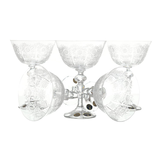 Bohemia Crystal - Cocktail Glass Set 6 Pieces - 180ml - 500 PK Crystal