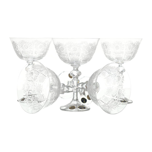 Bohemia Crystal - Cocktail Glass Set 6 Pieces - 180ml - 2700010385