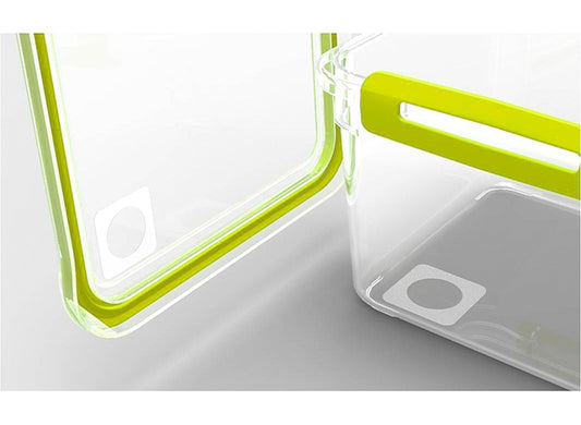 Rotho - Memory Microwave Container - Green - Plastic - 1 Lit - 52000281