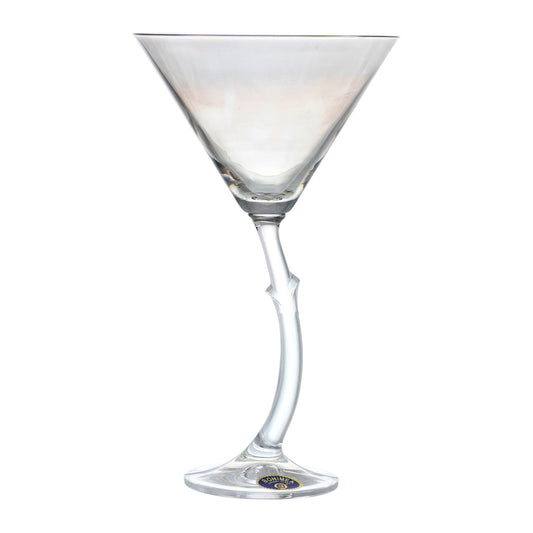 Bohemia Crystal - Cocktail Glass Set 6 Pieces - Grey - 200ml - Crystal