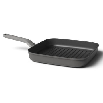 BergHOFF Leo - Grey Square Grill with Stay-Cool Handle 24cm - Drawn Aluminum