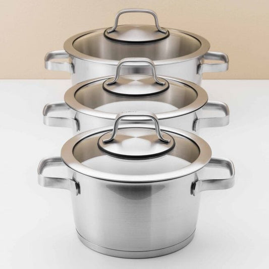 BergHOFF - Cookware Set 10 Pieces - Stainless Steel - 440001588