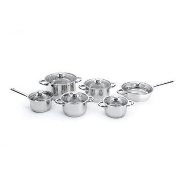 BergHOFF - Cookware Set 12 Pieces - Stainless Steel