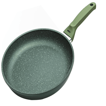 Risoli - Dr.Green Frypan with Handle - Green - Die Cast Aluminum - 24cm