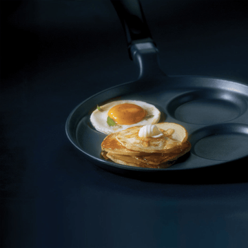 Risoli - Pancake Pan with Handle 25 cm - Black