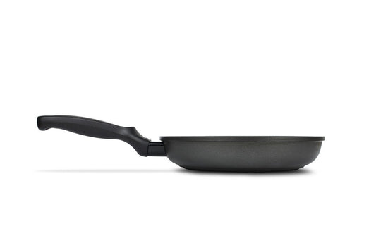 Risoli - Black Plus Frypan with Black Handle - Black - Die Cast Aluminum - 32cm