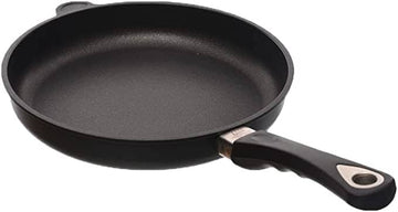 AMT - Frypan with Black Handle - Black - Cast Aluminum - 28cm