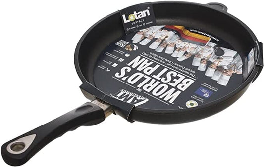 AMT - Frypan with Black Handle - Black - Cast Aluminum - 32cm