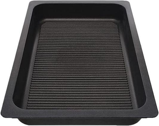 AMT - Rectangular Grill - Cast Aluminum - 53x33cm - Black