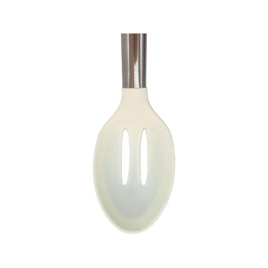 CasaSunco - Silicone Serving Spoon - White - 35x8cm