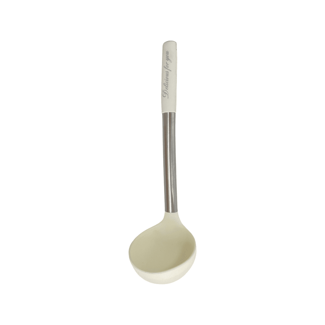 White soup store ladle