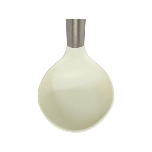 CasaSunco - Silicone Soup Ladle - White - 35x8cm