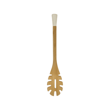 CasaSunco - Kitchen Spaghetti Serving Spoon - White - 35x8cm