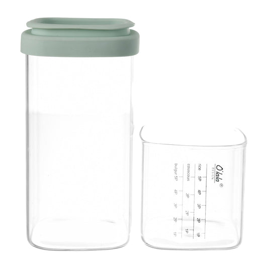 O'lala - Food Container With Cover for Quantity Measurements - Mint Green - 23cm - 520008151