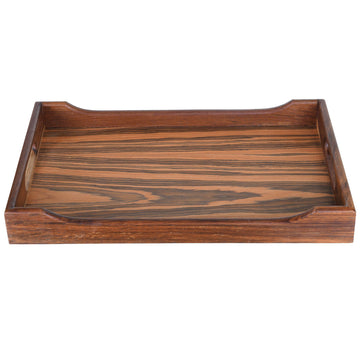 Small Rectangular Wooden Tray - 44.5x28cm