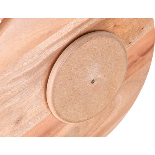 Senzo - Wooden Round Lazy Suzy Truntable - 40cm