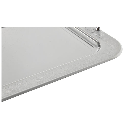 Elegant Gioiel - Rectangular Tray with Handles - Stainless Steel 18/10 - 45cm - 75000363