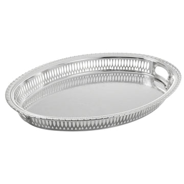Oval Small Tray - Stainless Steel 18/10 - 45cm - 80007