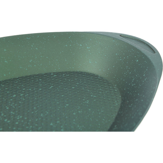 Risoli - Dr. Green Oval Fishpan - Green - Die Cast Aluminum - 42cm