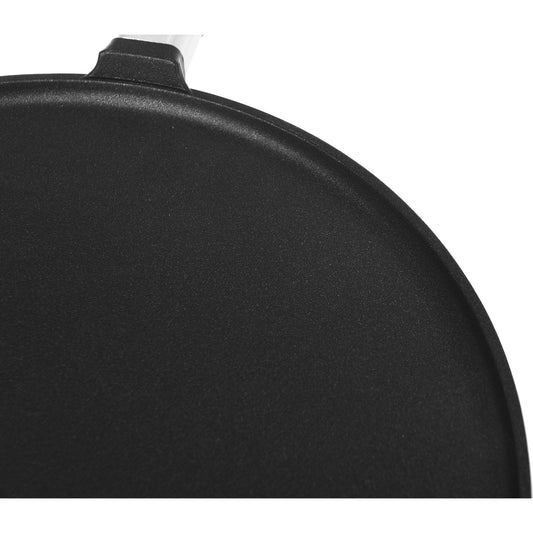 Risoli - Granito Pan with Black Handle - Black - Die Cast Aluminum - 32cm
