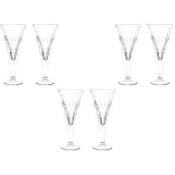 Goblet Glass Set 6 Pieces - 250ml - Glass - 270002571